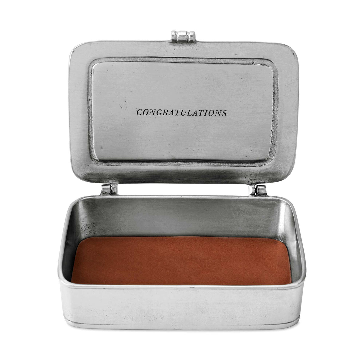 Match Pewter “Congratulazioni” Box, alternate view
