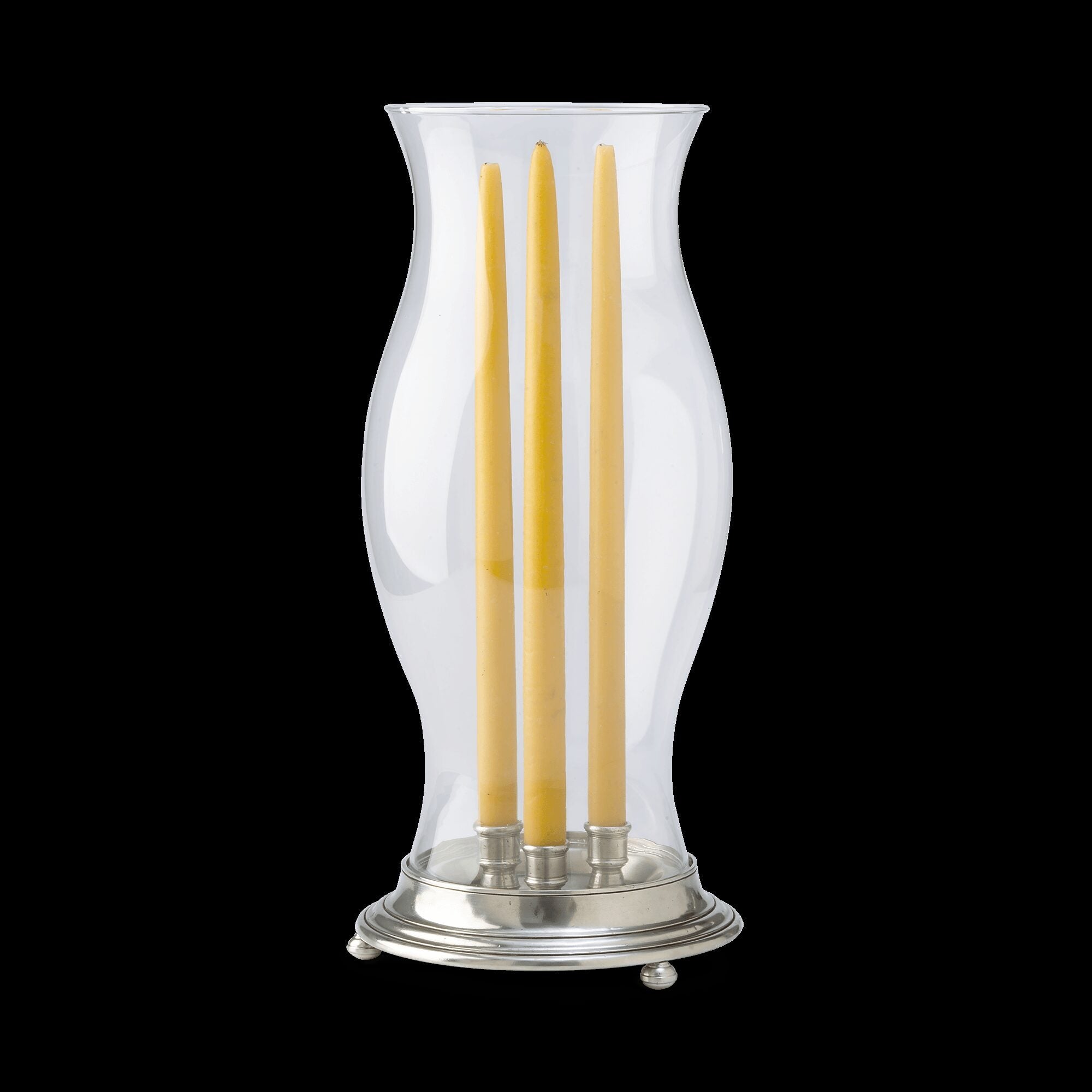 Match Pewter Convertible Hurricane, Large Hurricane Candleholder