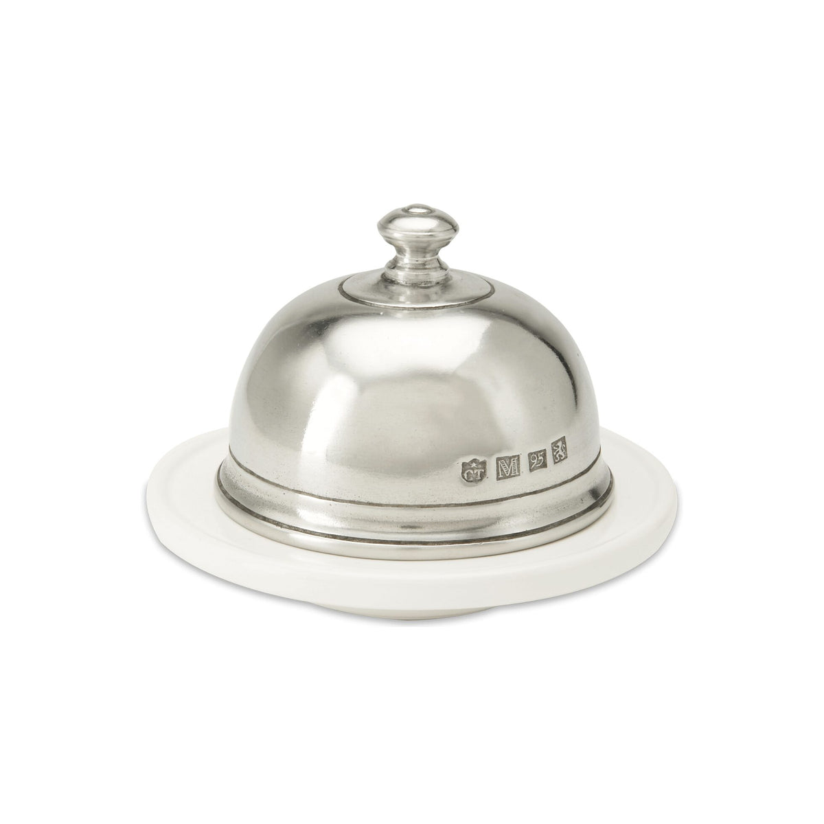 Match Pewter Convivio Butter Dome Butter Dish, alternate view