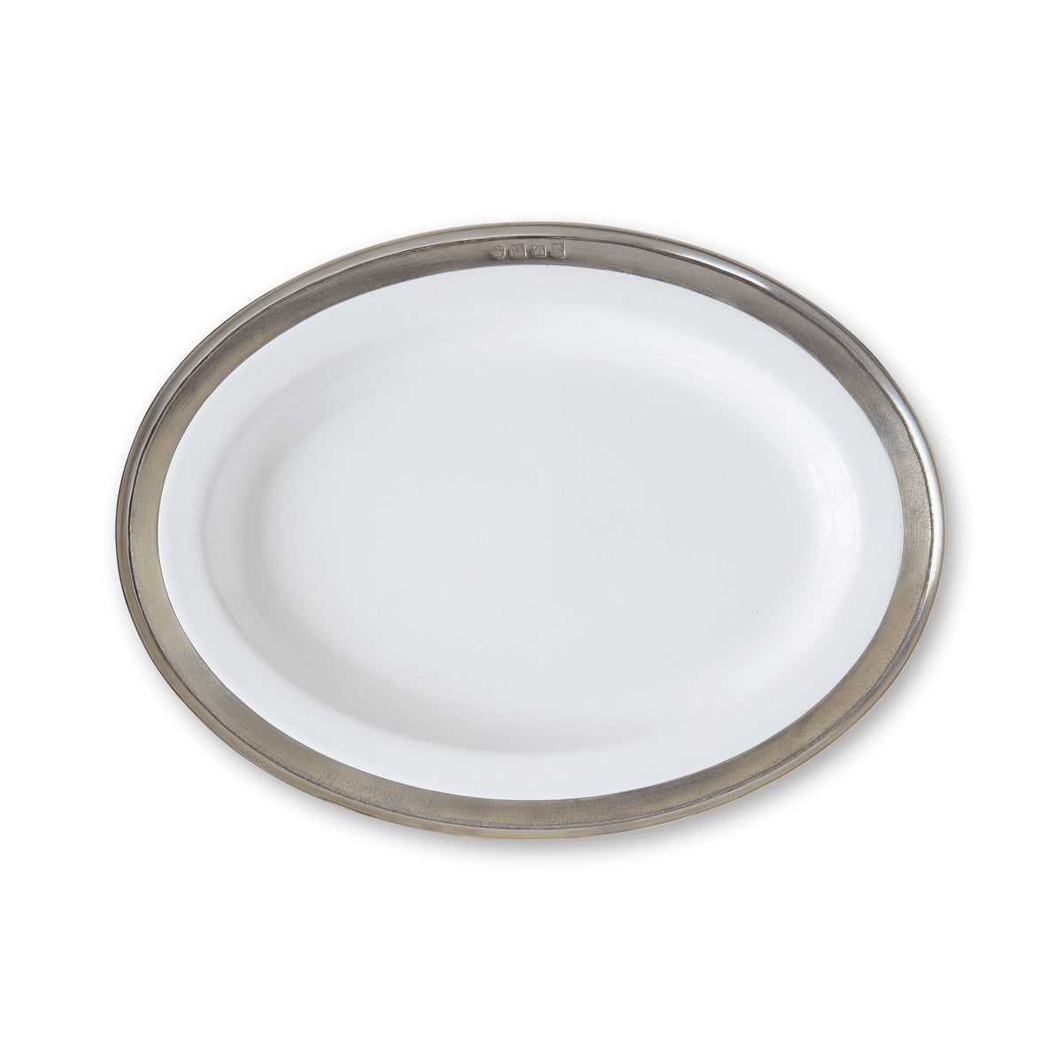 Match Pewter Convivio Oval Serving Platter, alternate view
