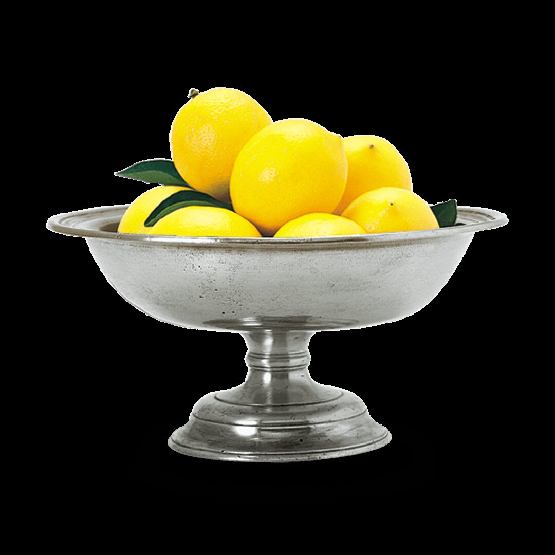 Match Pewter Fruit Compote Compote Serving Bowl