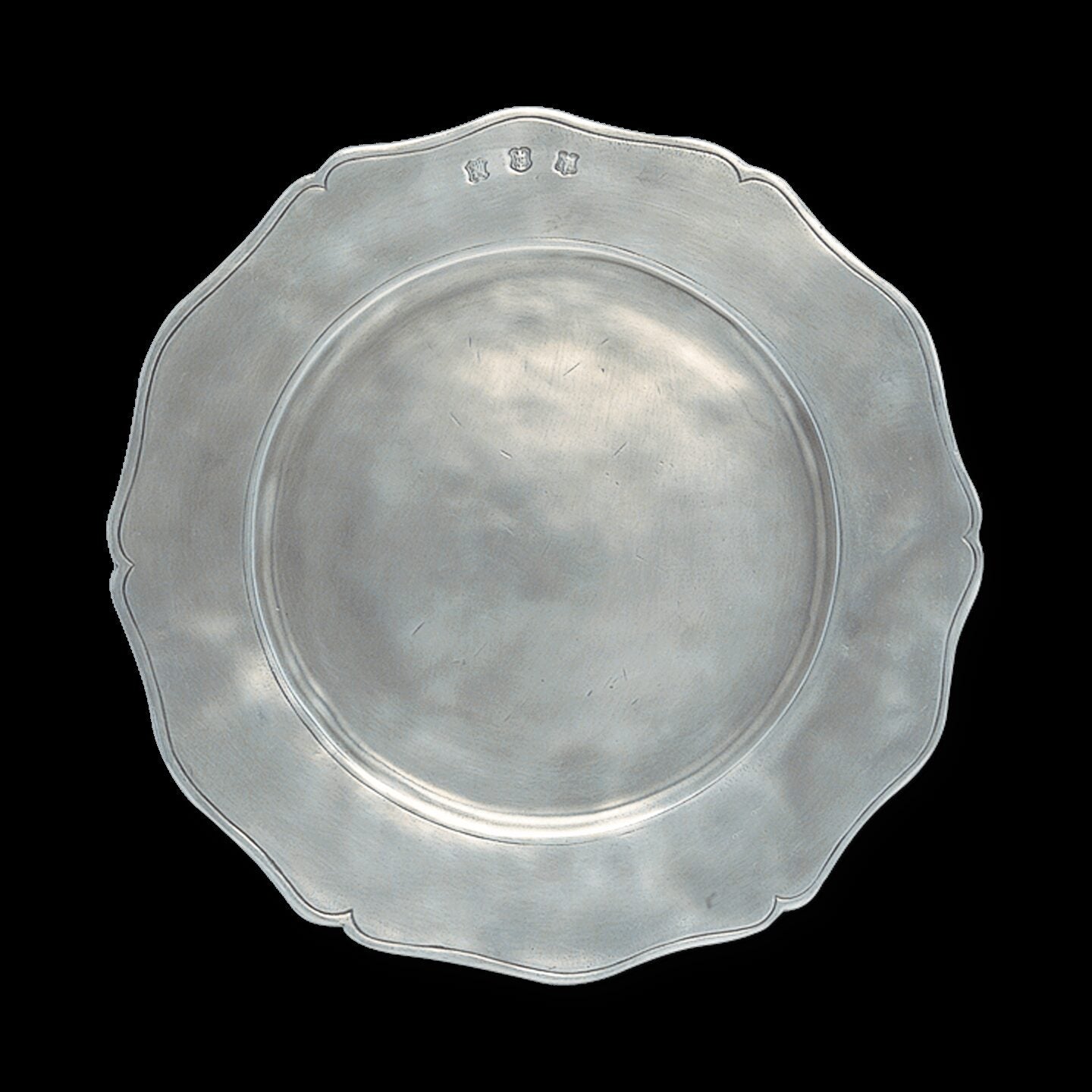 Match Pewter Gallic Charger Charger & Service Plate β Large