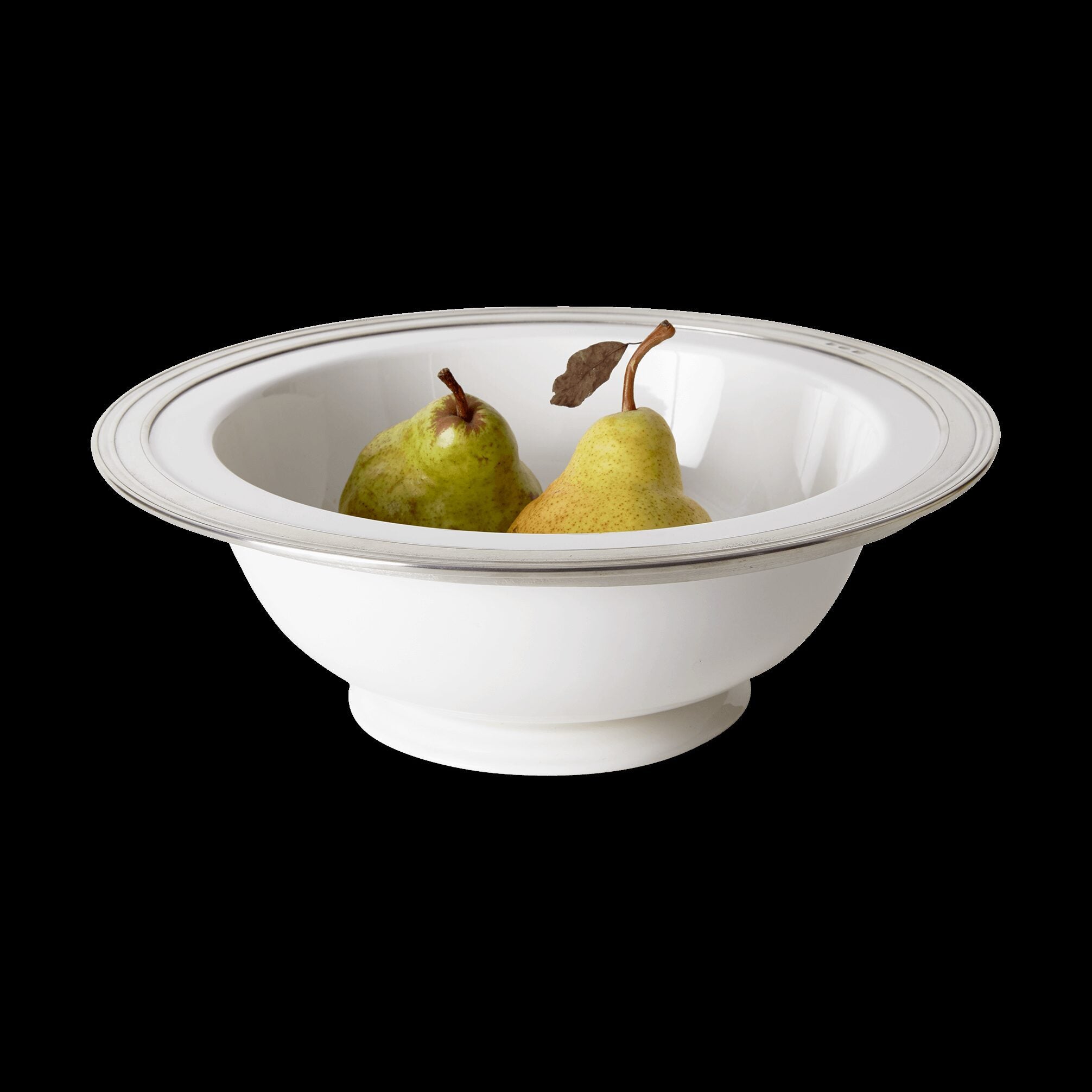 Match Pewter Gianna Round Footed Serving Bowl