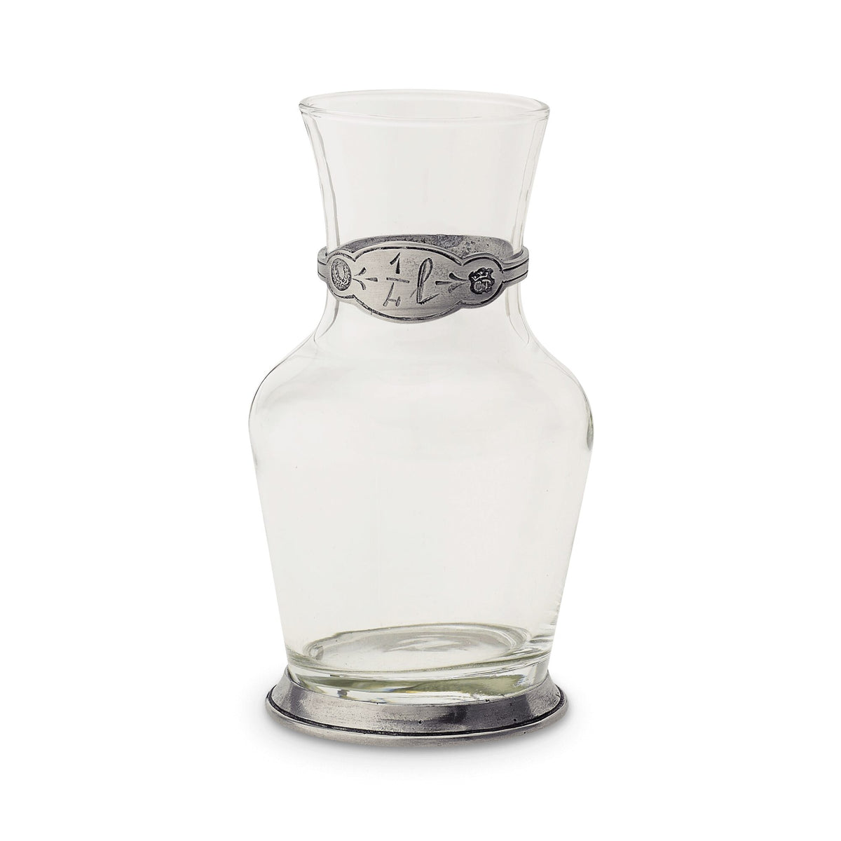 Match Pewter Glass Carafe, alternate view