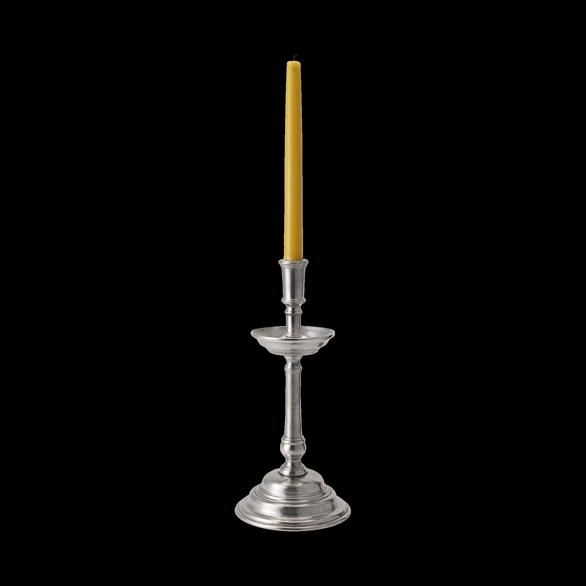 Match Pewter Grande Candlestick Candlestick Holder