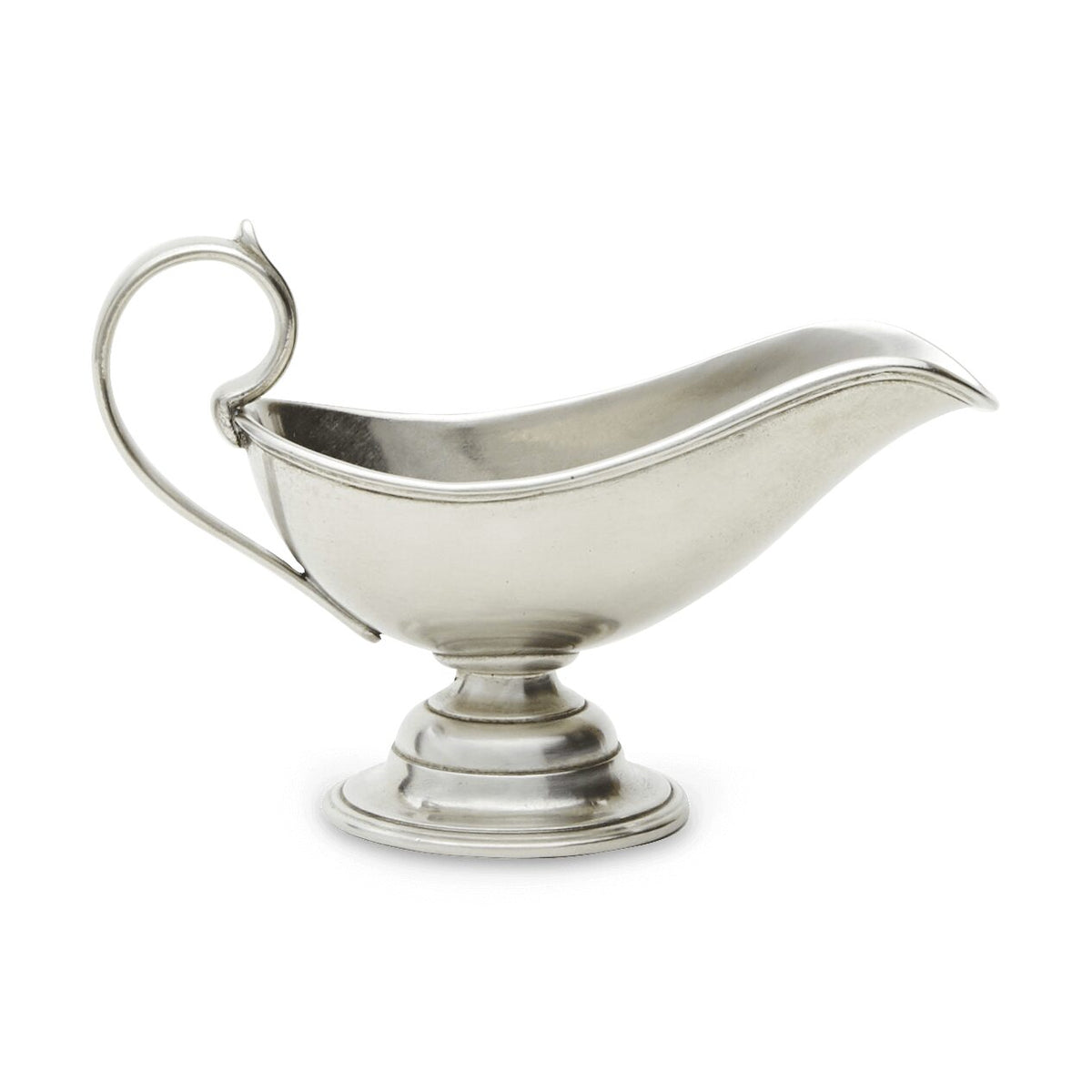 Match Pewter Gravy Boat, alternate view