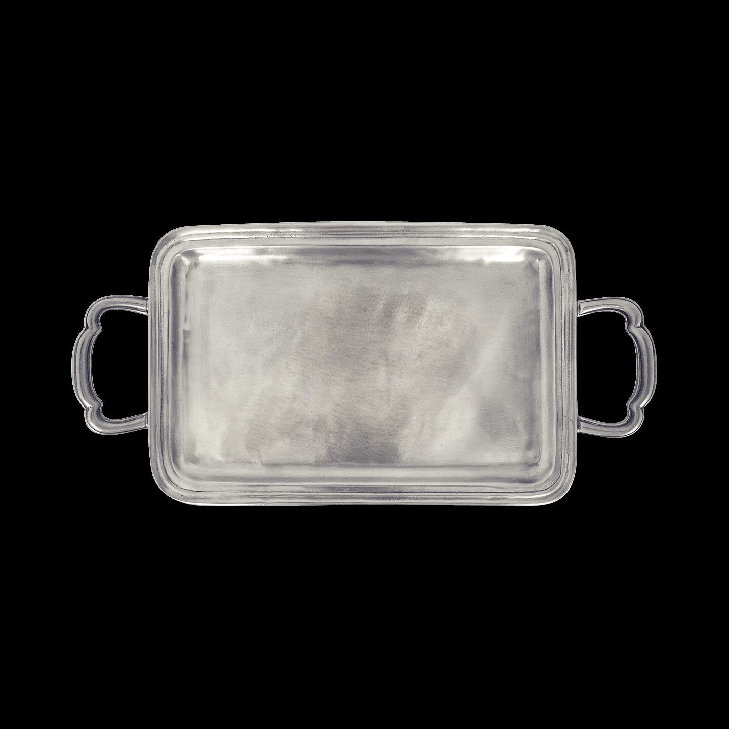 Match Pewter Lago Rectangle Tray with Handles β X-Large