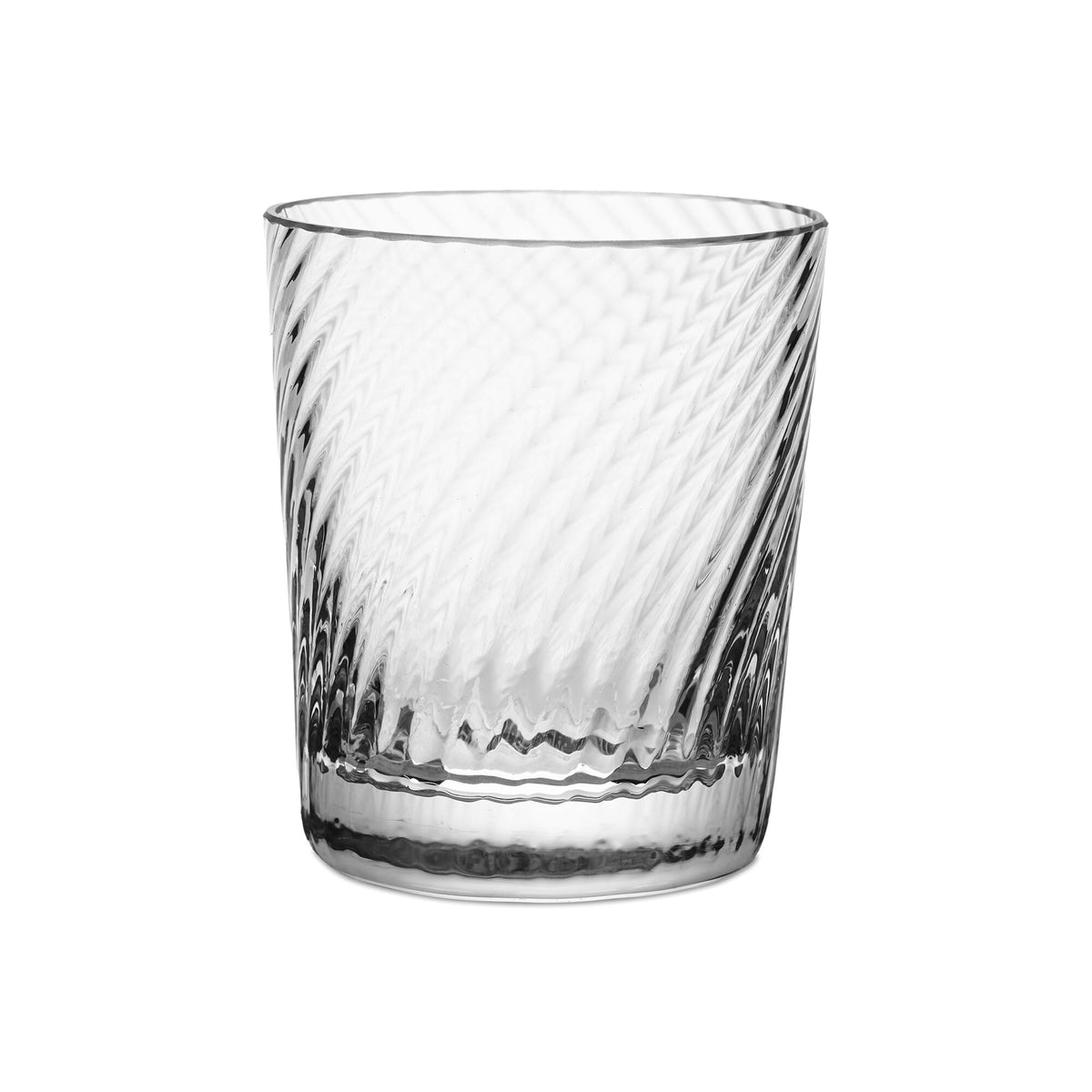 Match Pewter Lando Shot Glass/Votive Holder β Clear, Twist