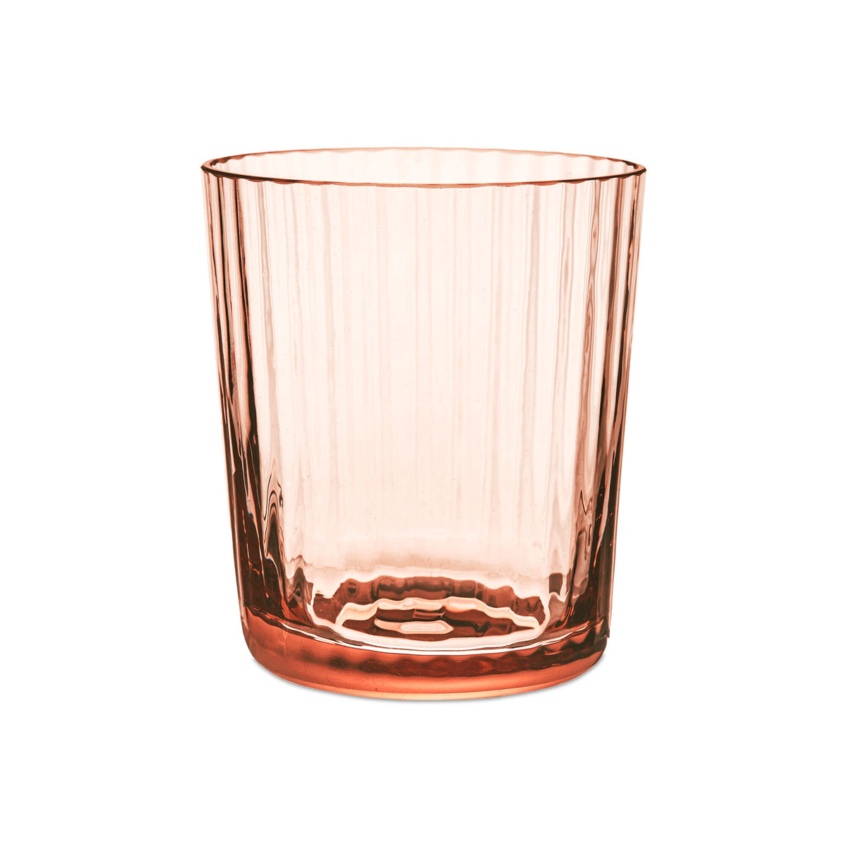 Match Pewter Lando Shot Glass/Votive Holder β Rose Quartz, Pleat