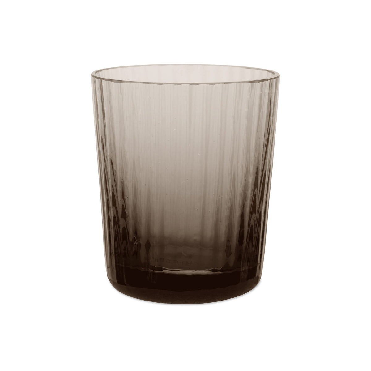 Match Pewter Lando Shot Glass/Votive Holder β Smoke, Pleat