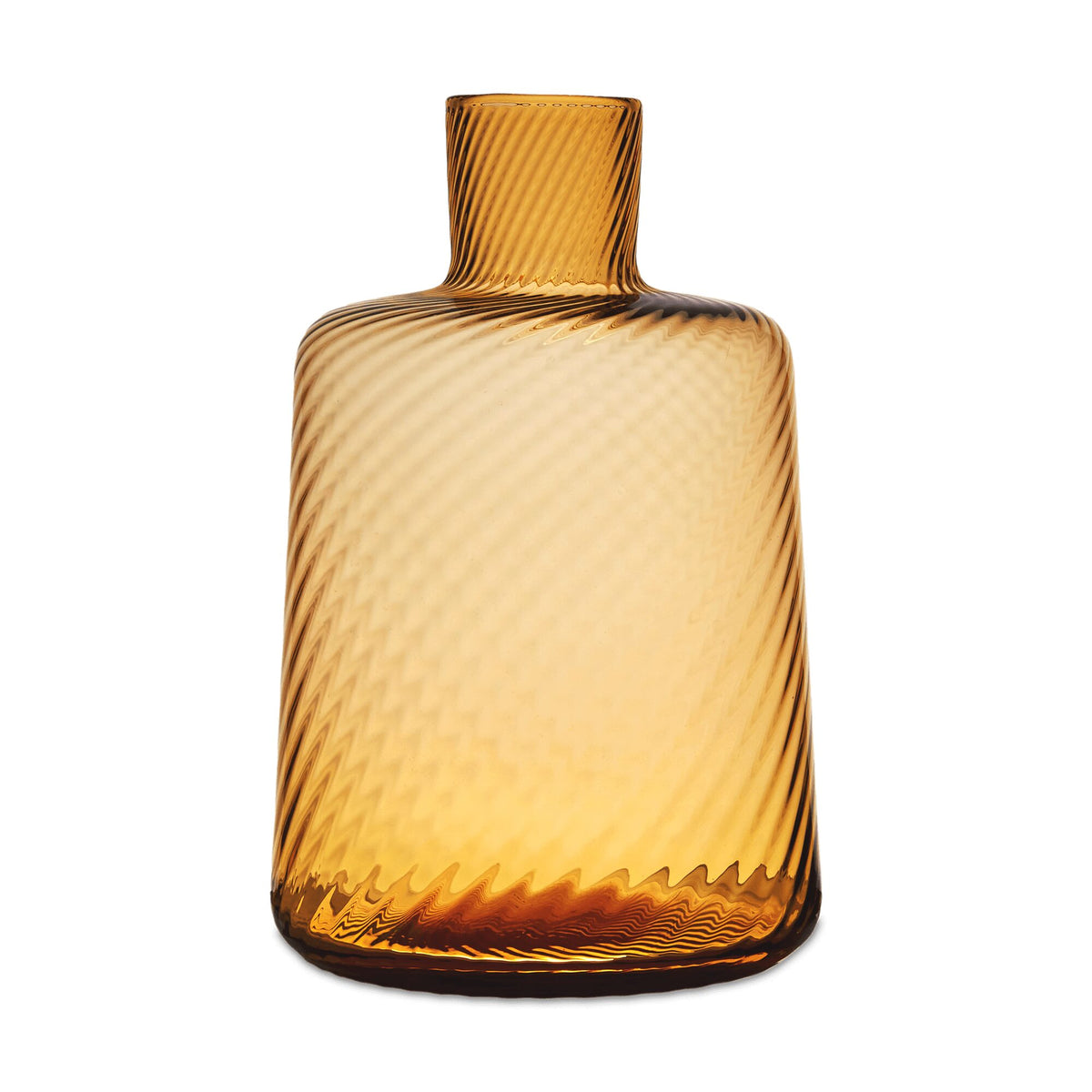 Match Pewter Low Carafe — Amber, Twist