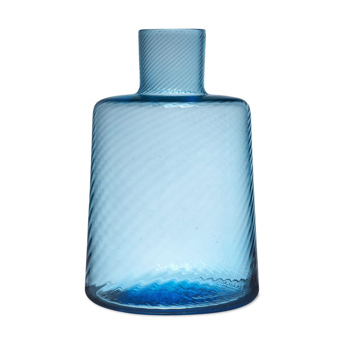 Match Pewter Low Carafe — Aqua Sky, Twist