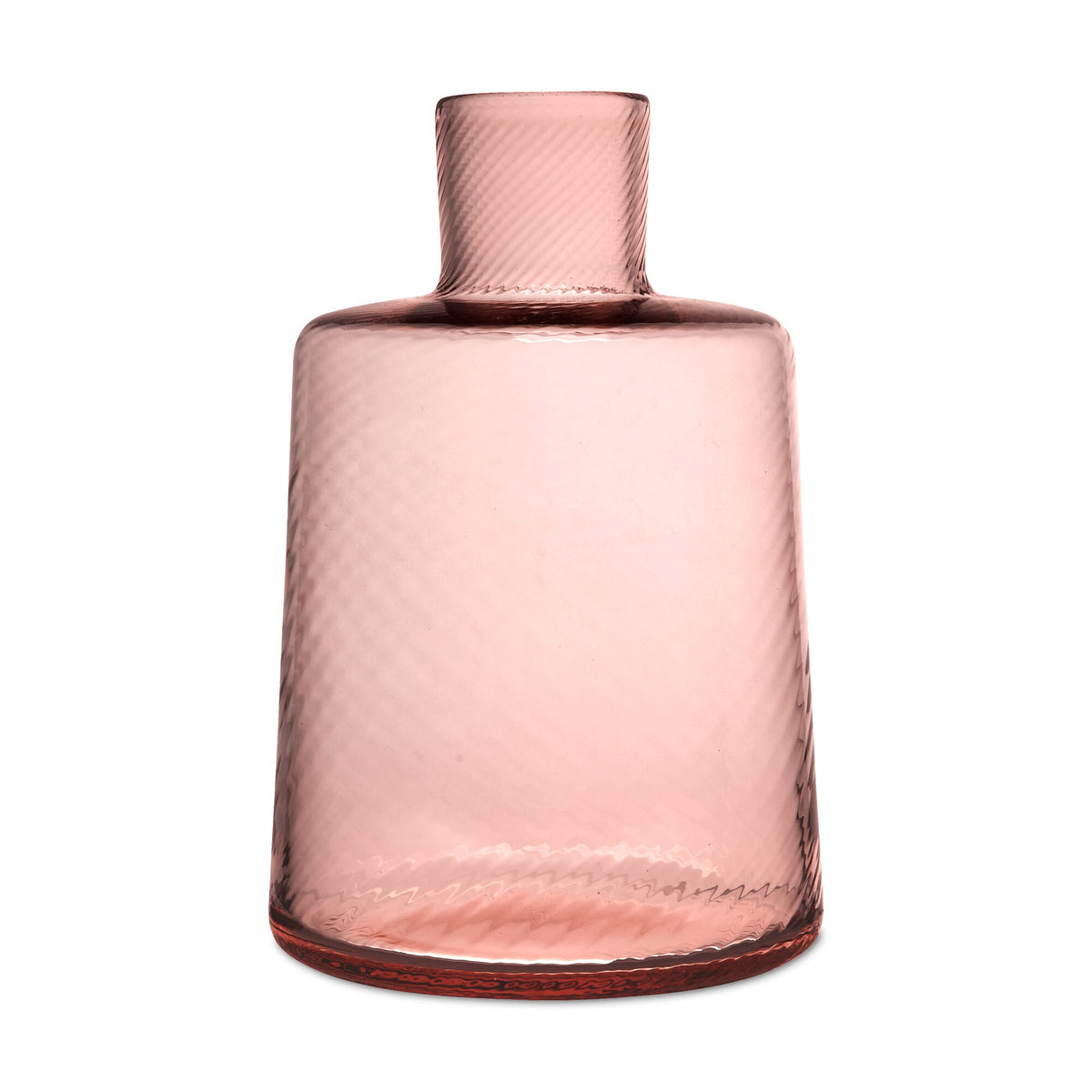 Match Pewter Low Carafe — Rose Quartz, Twist