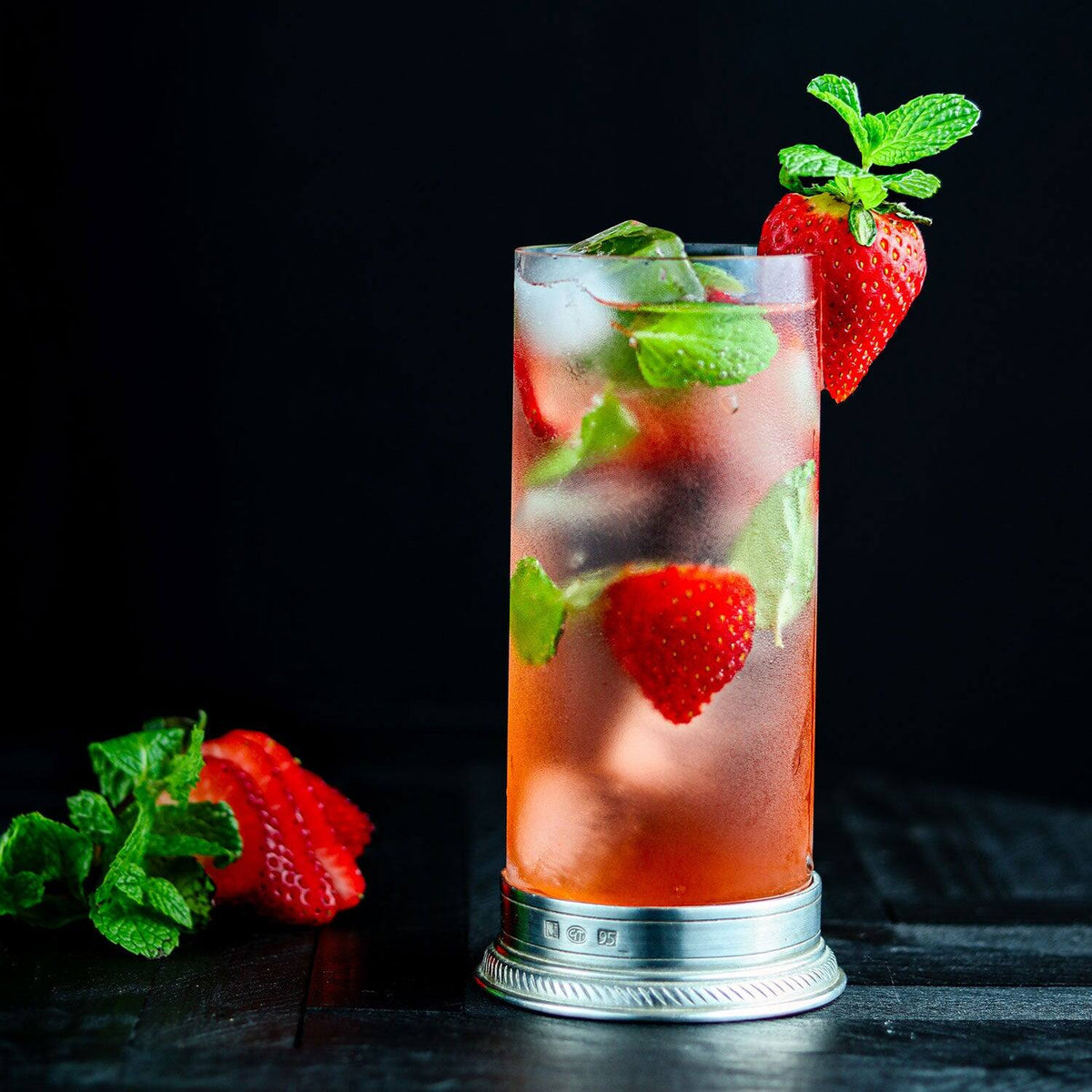 Match Pewter Luisa Highball Glass, alternate view