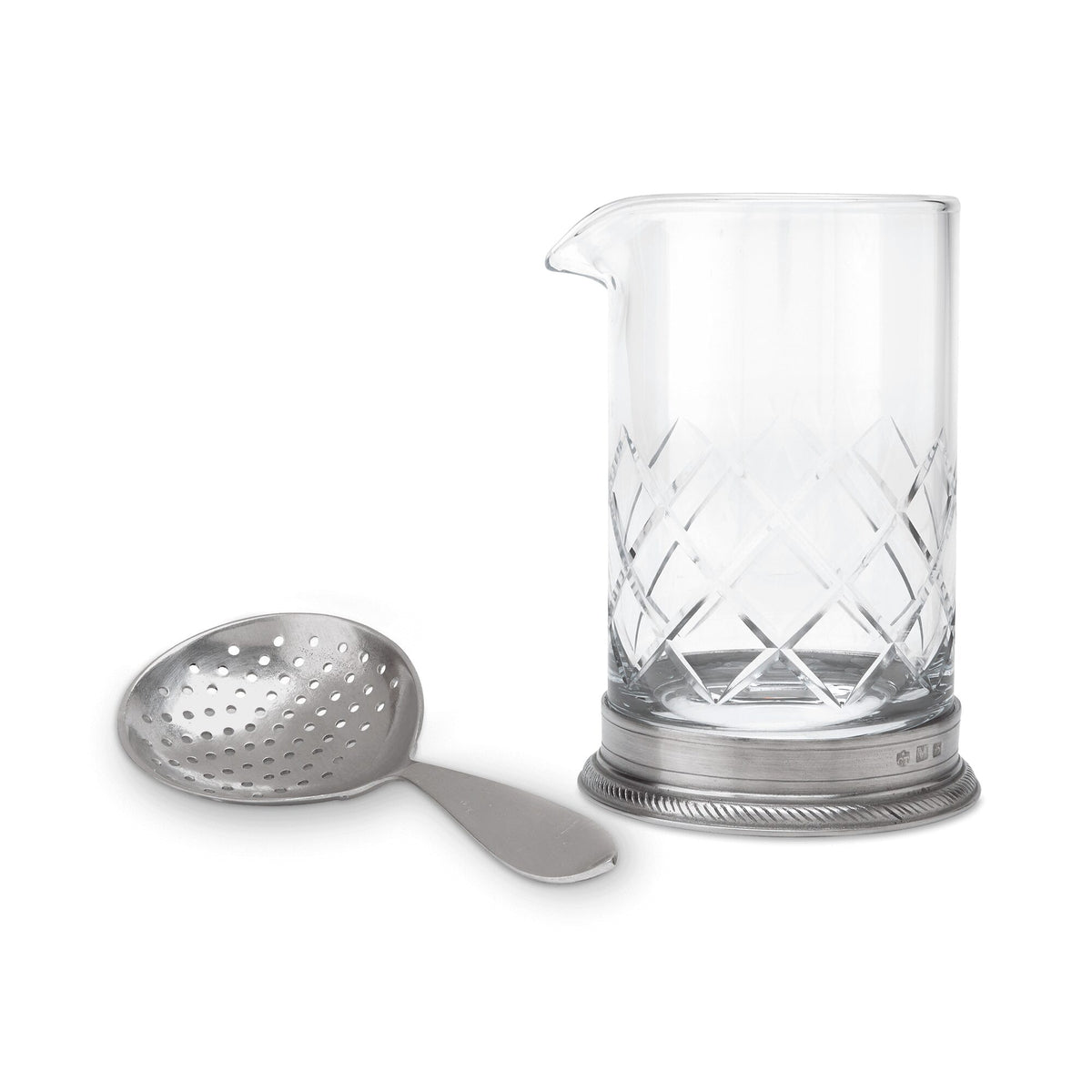 Match Pewter Luisa Mixing Glass Cocktail Shaker, alternate view