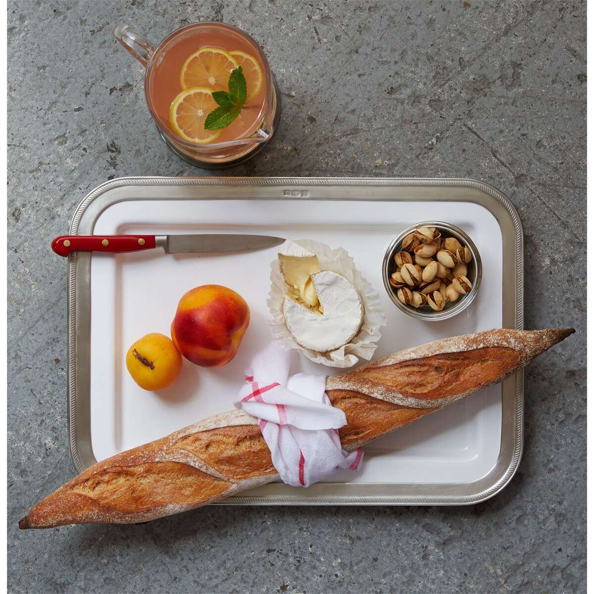 Match Pewter Luisa Rectangle Platter, alternate view