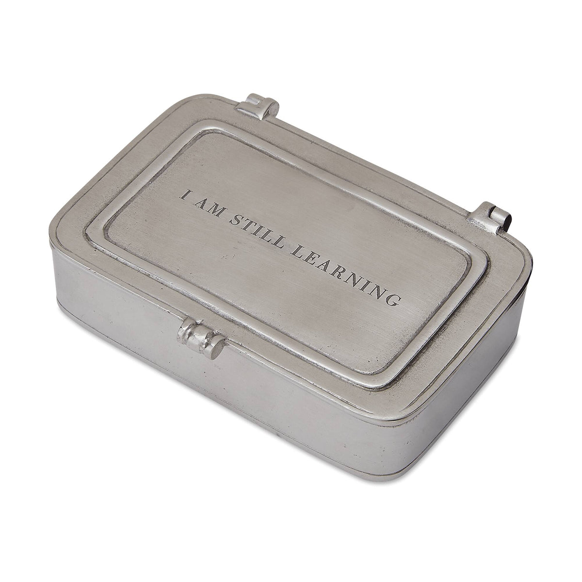 Match Pewter Michelangelo Lidded Boxes, alternate view