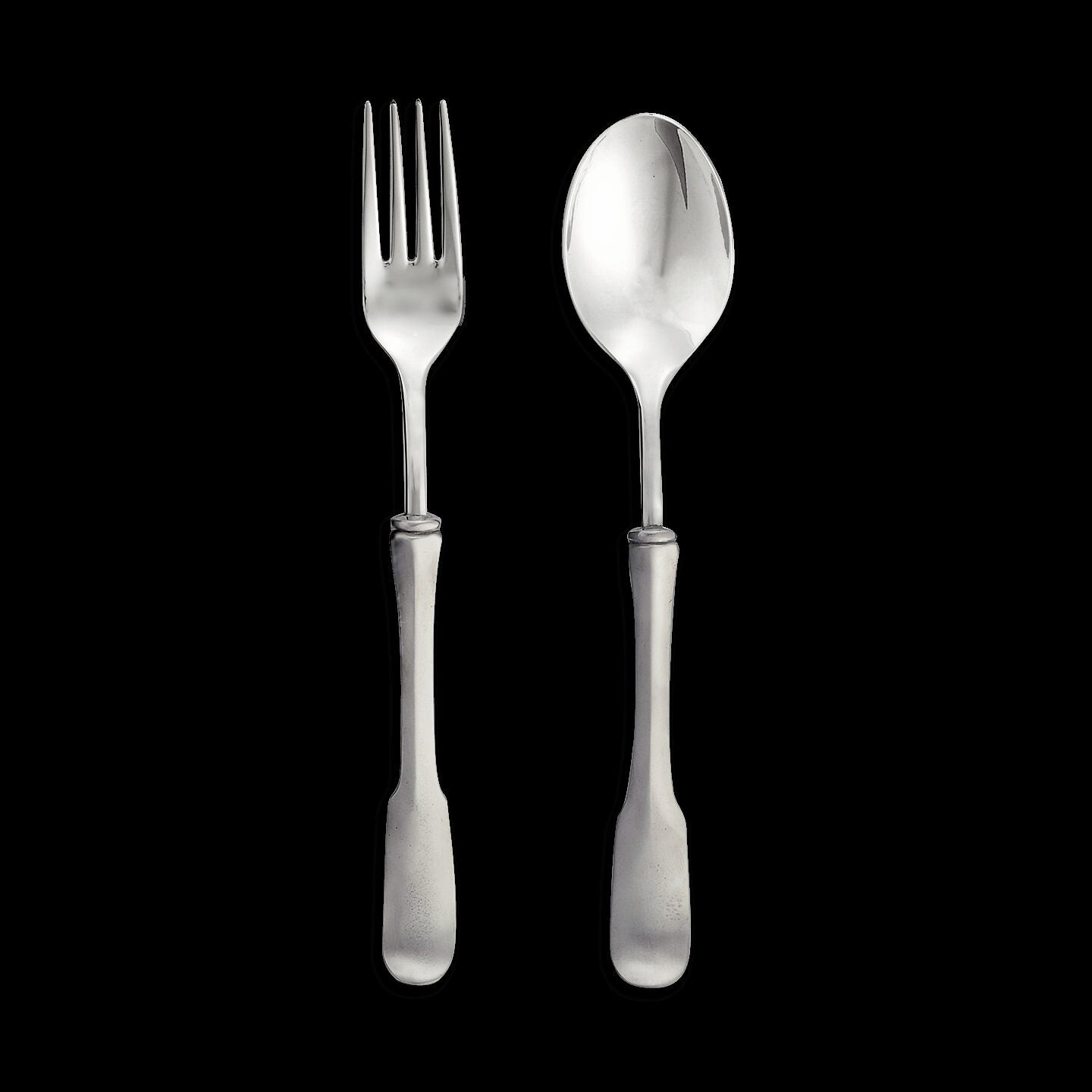 Match Pewter Olivia Serving Fork & Spoon Set β Serving Spoon