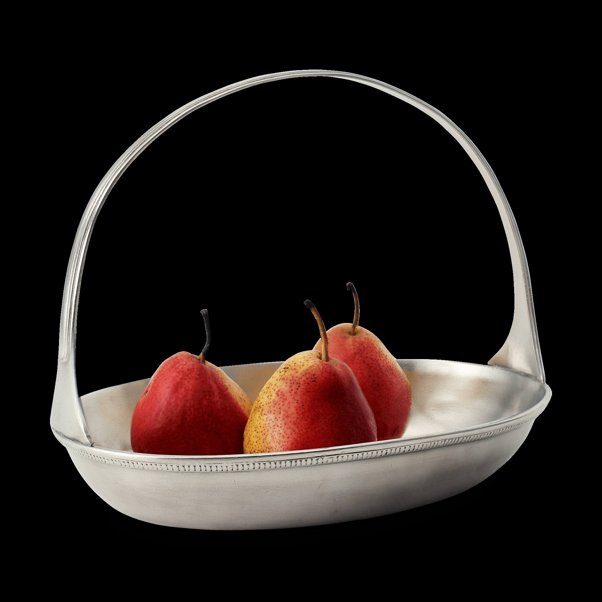 Match Pewter Oval Basket Bowl