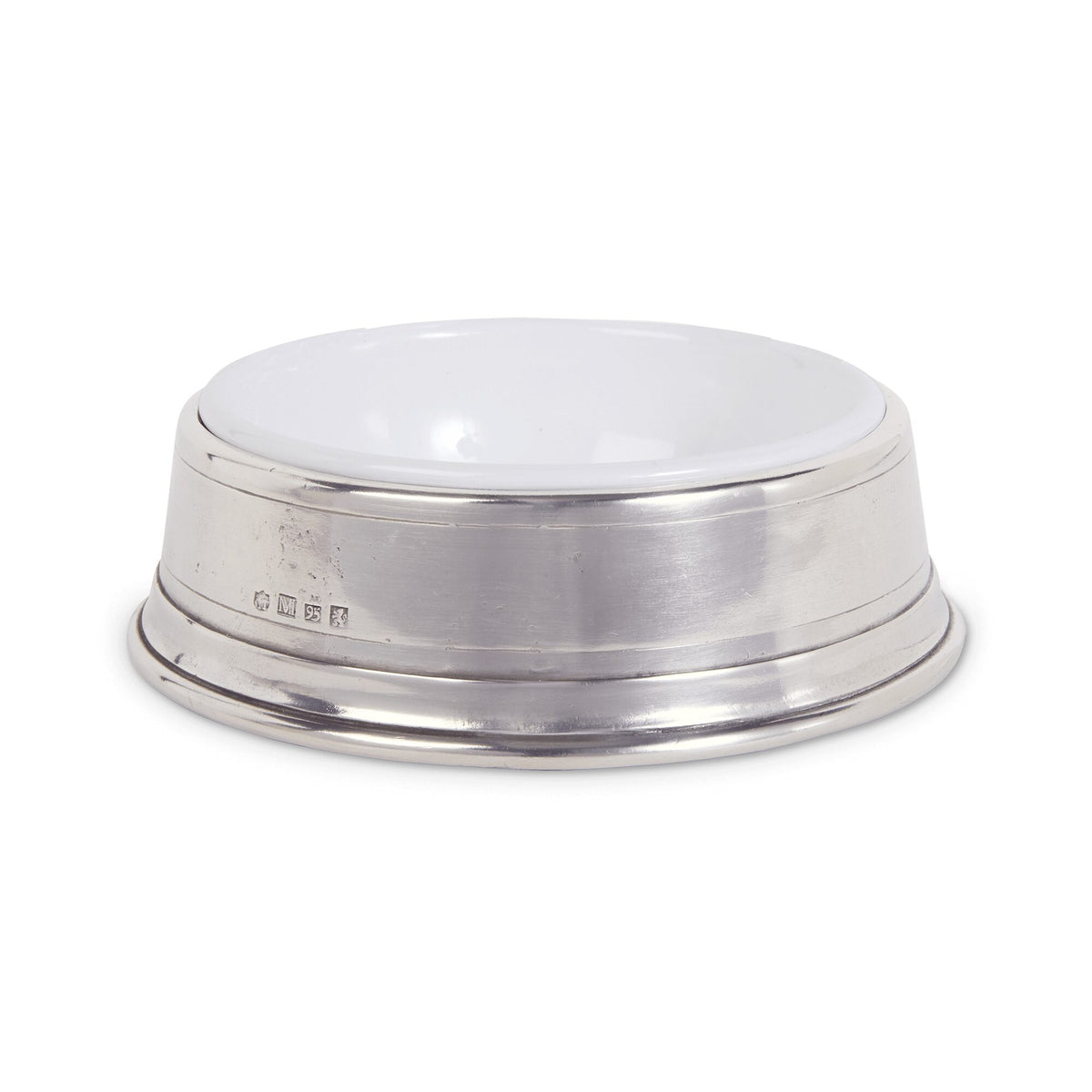 Match Pewter Pet Bowl, alternate view