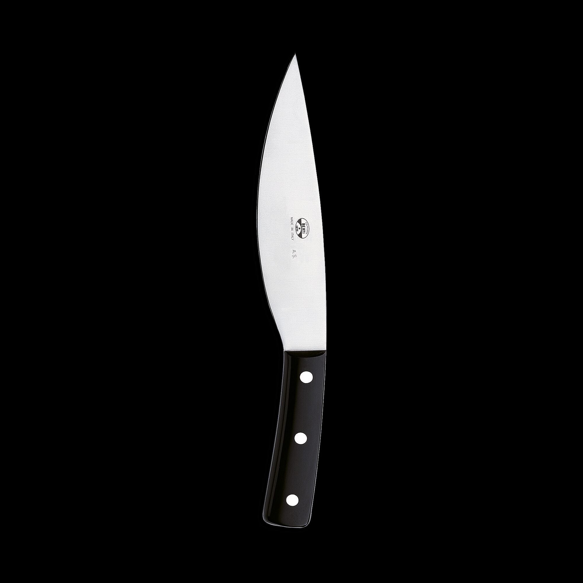 Match Pewter Pontormo Knife with Wood Block Flatware Knive