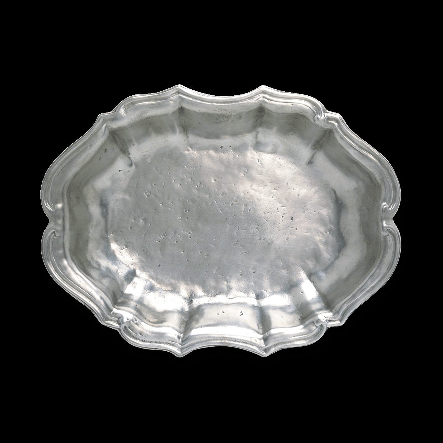 Match Pewter Queen Anne Oval Bowl
