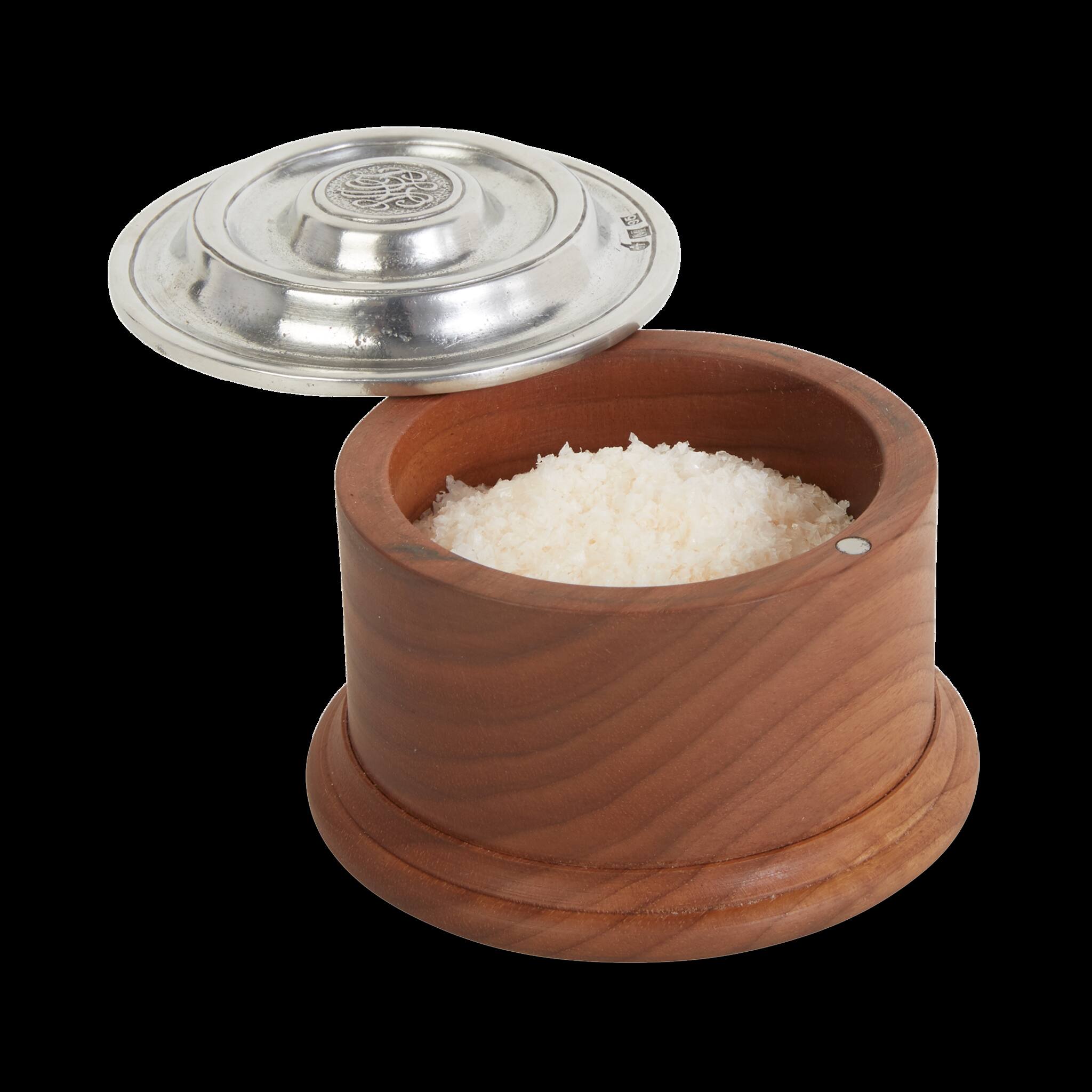 Match Pewter Salt Cellar Salt & Pepper Shaker Set
