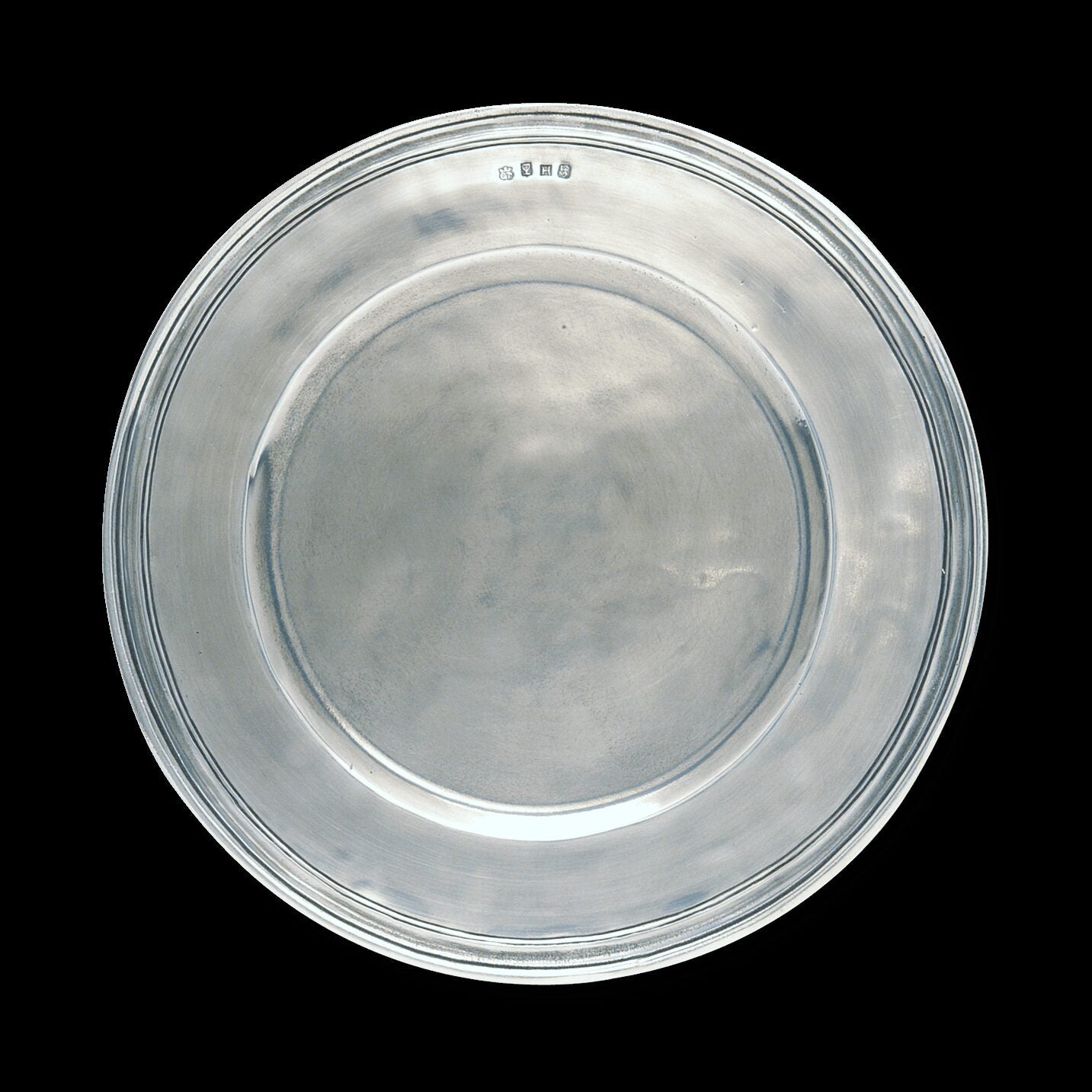 Match Pewter Scribed Rim Charger Charger & Service Plate β Large