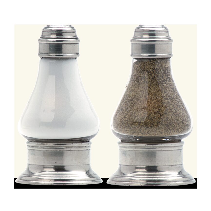 Match Pewter Siena Salt & Pepper Shaker Set