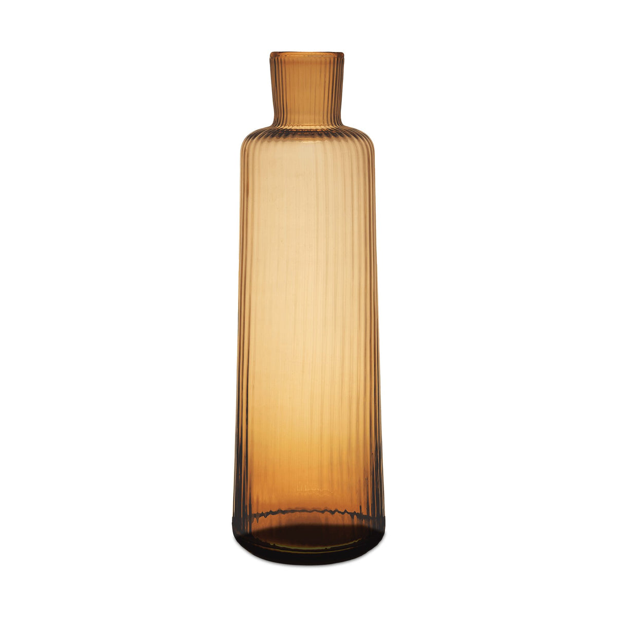 Match Pewter Tall Carafe — Amber, Pleat