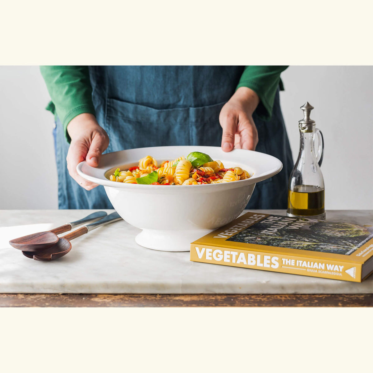 Match Pewter Vegetables the Italian Way, By Giulia Scarpaleggia Bowl, alternate view