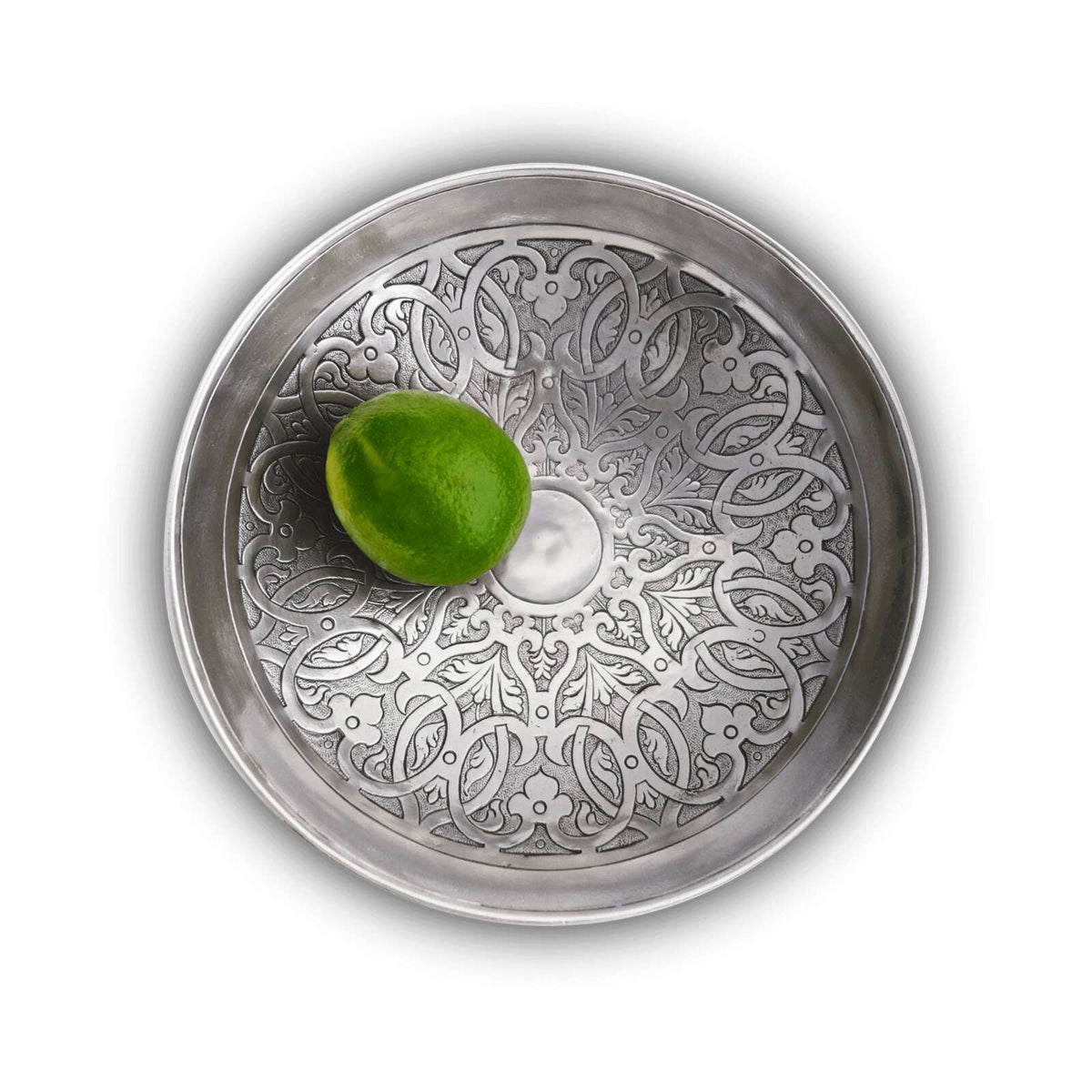 Match Pewter Venezia Pedestal Bowl, alternate view