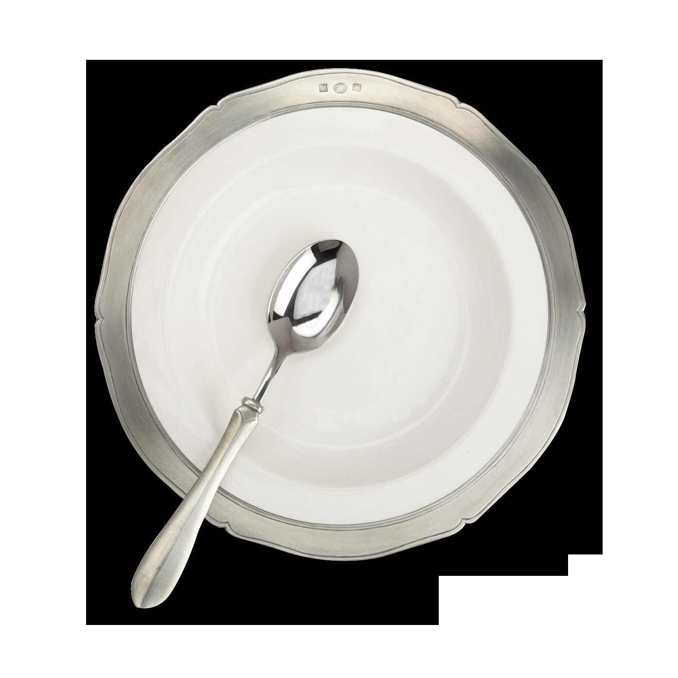 Match Pewter Viviana Soup/Pasta Bowl