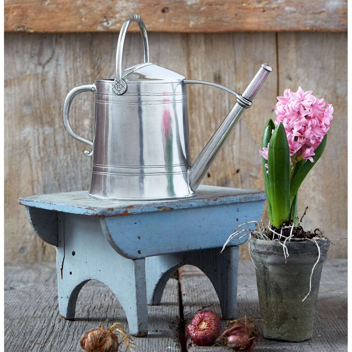 Match Pewter Watering Can Decorative Pitcher, alternate view