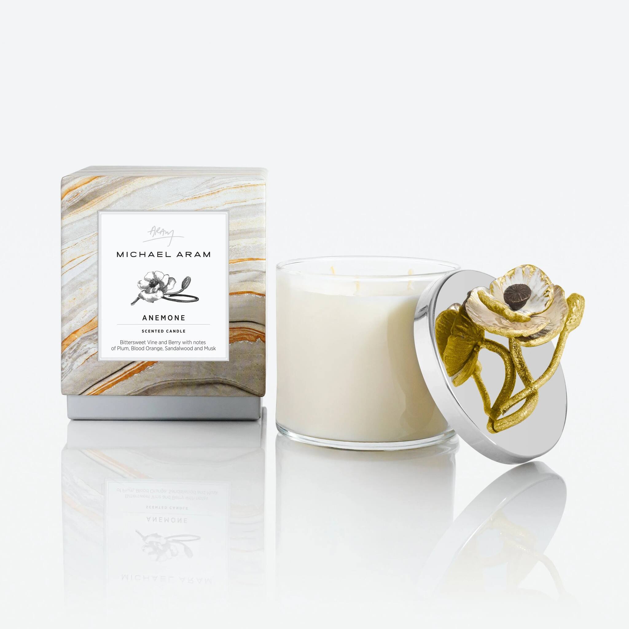 Michael Aram Anemone Scented Candle, 13.5 Oz.