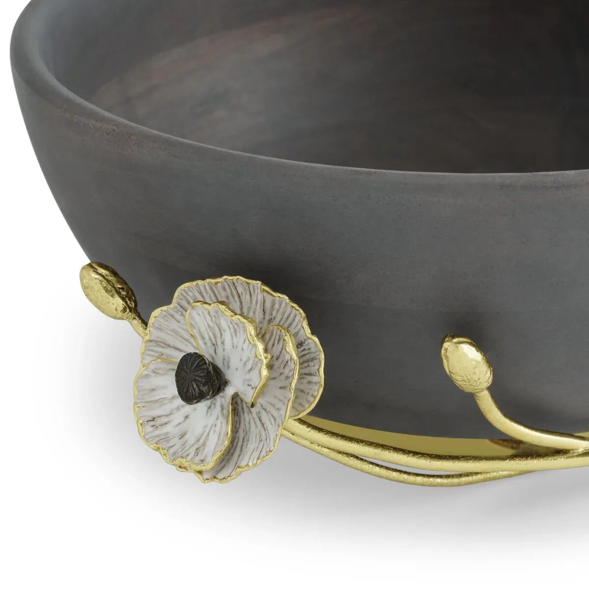 Michael Aram Anemone Wood Bowl, alternate view