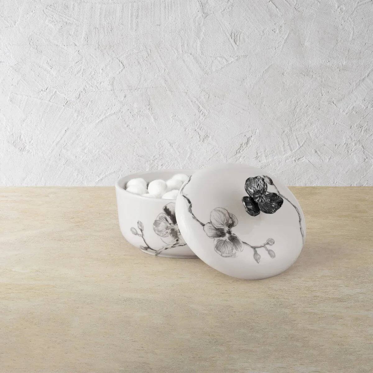 Michael Aram Black Orchid Bath Collection Facial Tissue Holder, alternate view