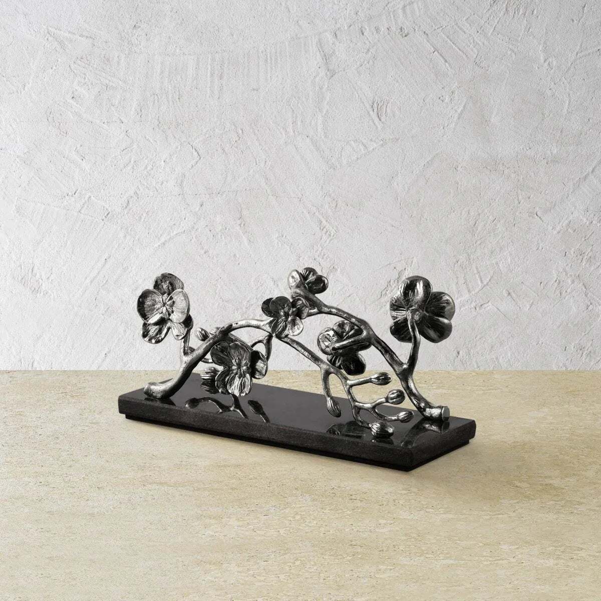Michael Aram Black Orchid Vertical Napkin Holder Commercial Paper Napkin Dispenser, alternate view