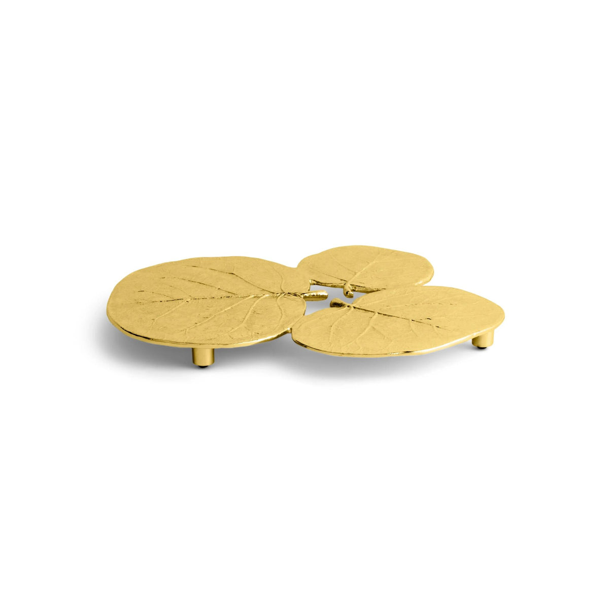 Michael Aram Botanical Leaf Gold Trivet Serveware Accessorie, alternate view