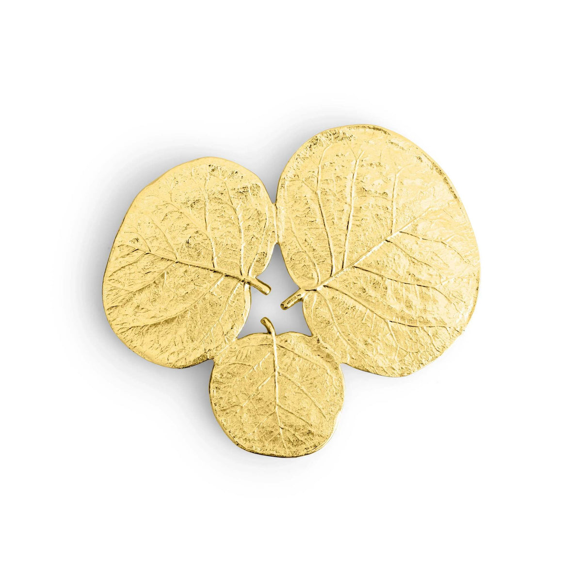 Michael Aram Botanical Leaf Gold Trivet Serveware Accessorie, alternate view