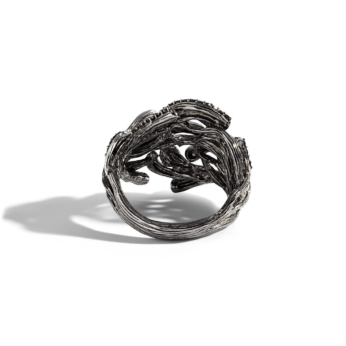 Michael Aram Branch Coral Ring with Diamonds - Silver, alternate view