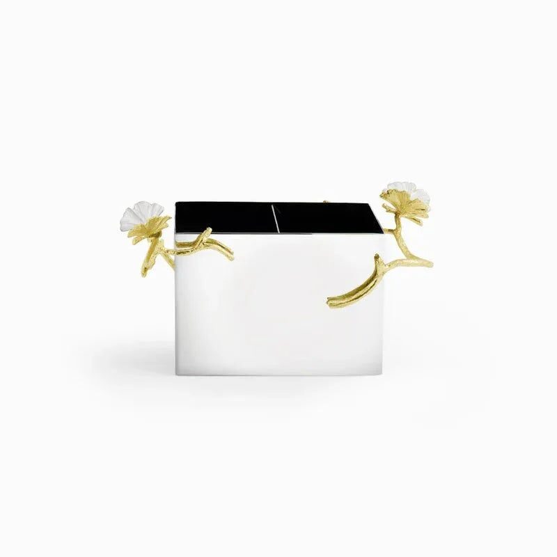 Michael Aram Butterfly Gingko Gold Cutlery Holder Flatware Chests & Caddie, alternate view