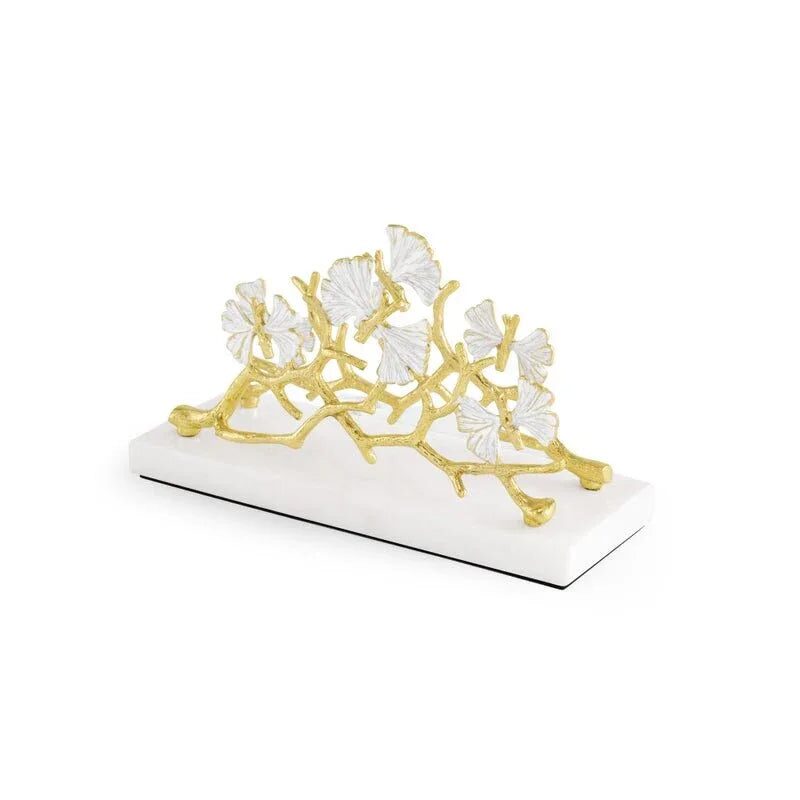 Michael Aram Butterfly Gingko Gold Vertical Napkin Holder, alternate view