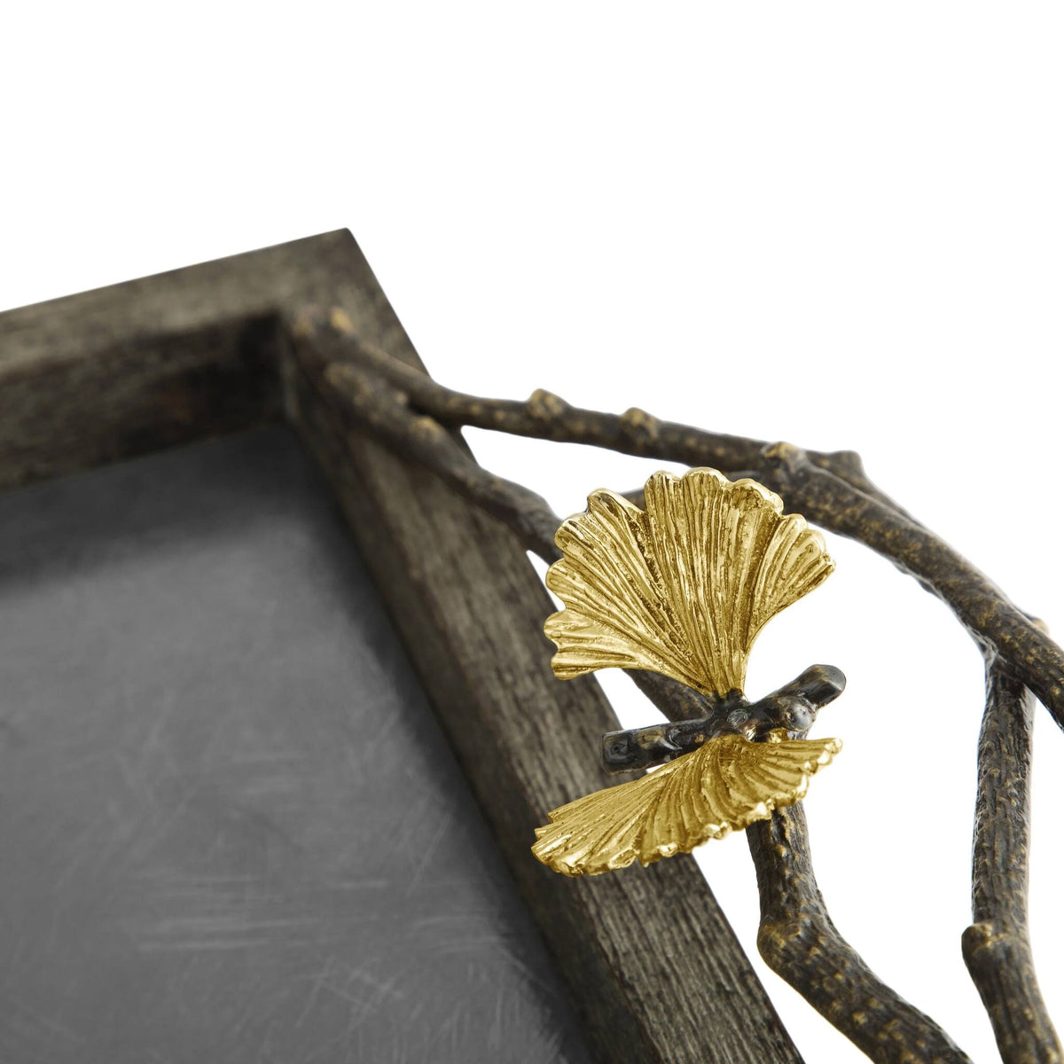 Michael Aram Butterfly Ginkgo Butler Tray Stand Table, alternate view