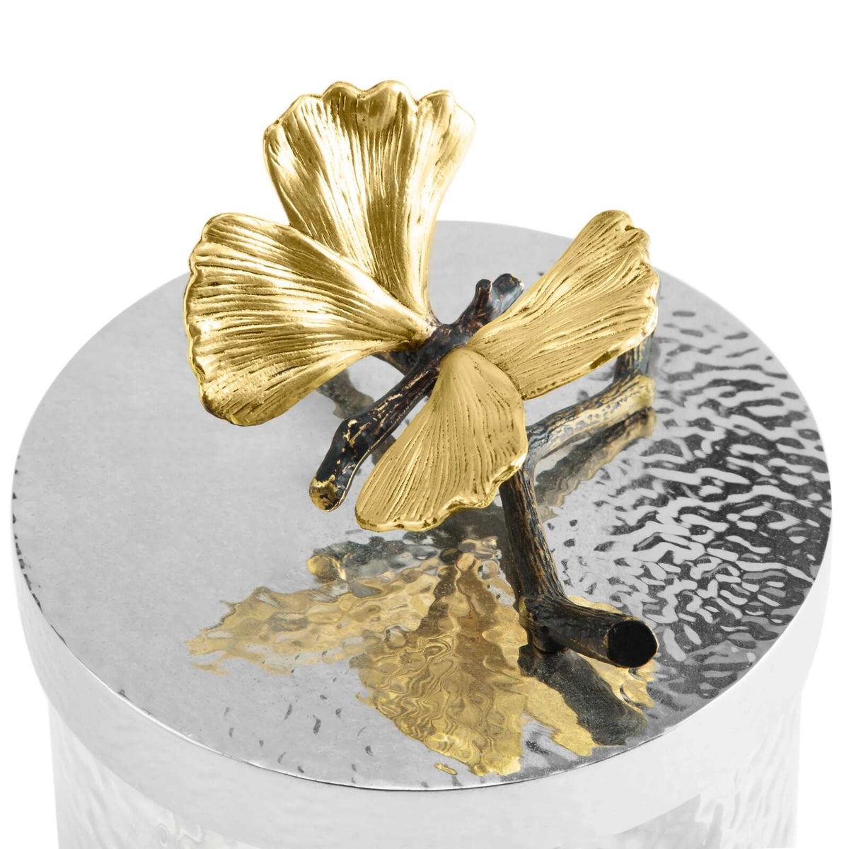 Michael Aram Butterfly Ginkgo Canisters Decorative Jar, detail view