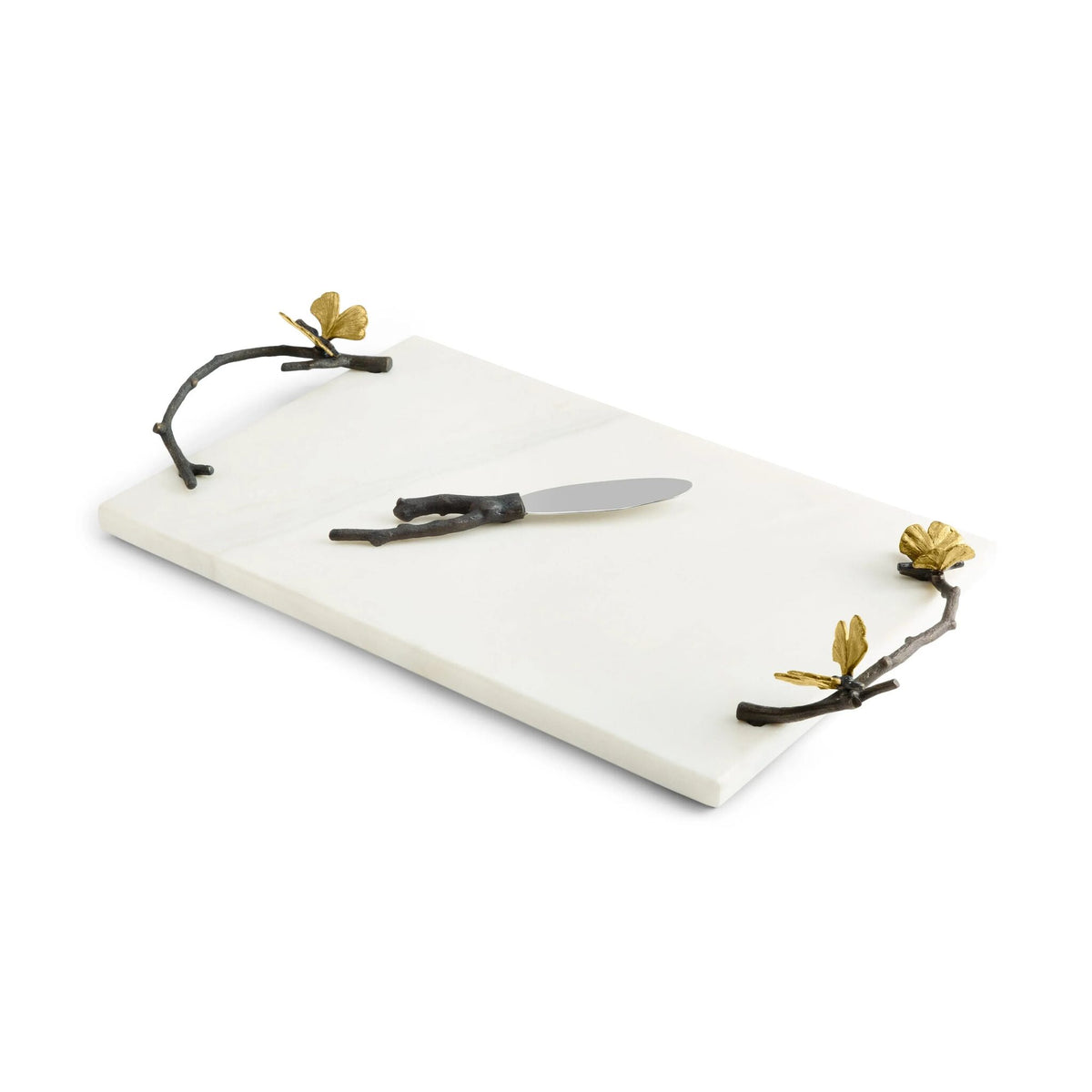 Michael Aram Butterfly Ginkgo Cheese Board with Knife Cheese Plate, alternate view