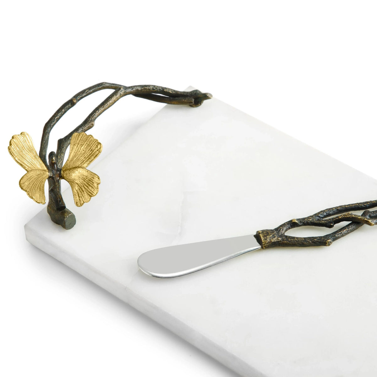 Michael Aram Butterfly Ginkgo Cheeseboard Cheese Plate, alternate view