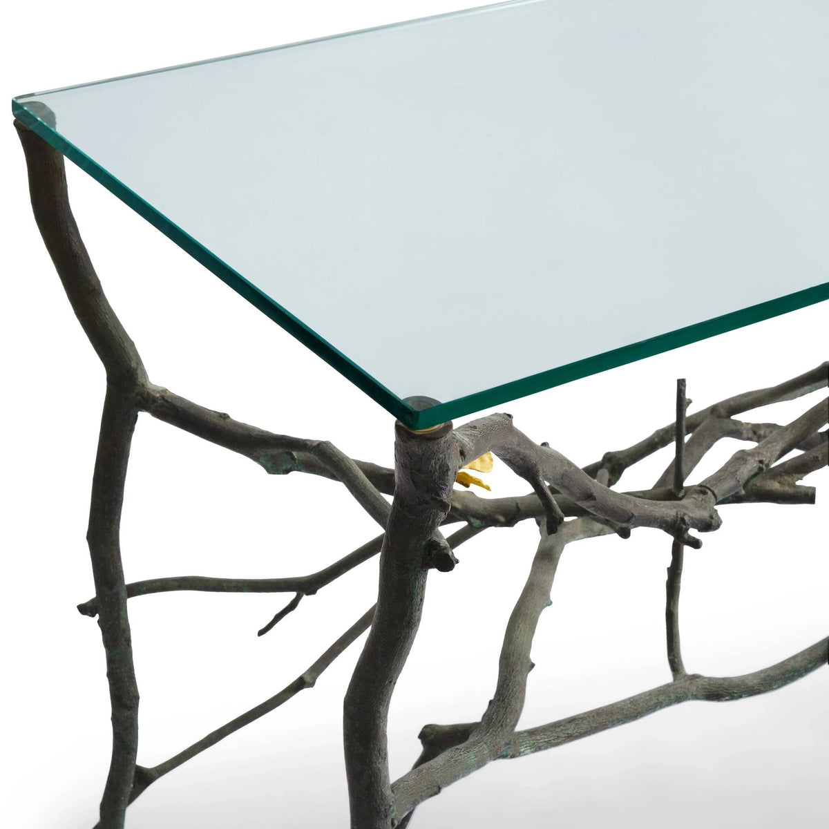 Michael Aram Butterfly Ginkgo Console Table, lifestyle view
