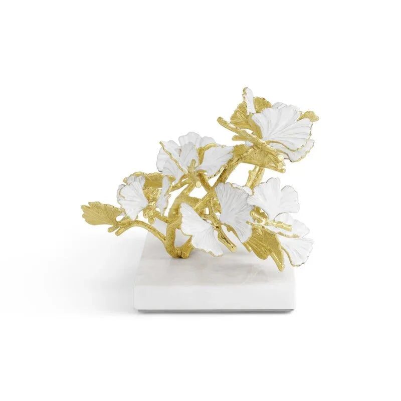 Michael Aram Butterfly Ginkgo Gold Decorative Object Sculpture, alternate view