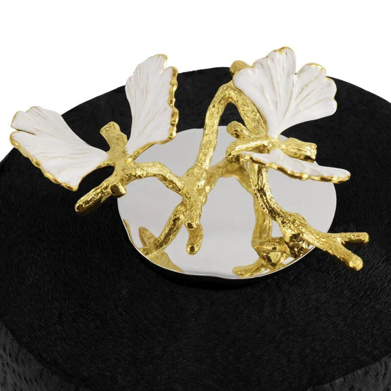 Michael Aram Butterfly Ginkgo Gold Paper Towel Holder, view 4